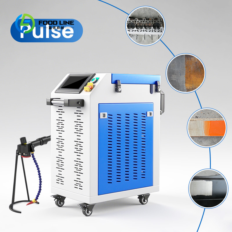 Industrial Laser Price - Macchina per Pulizia Laser Personalizzata 100W,