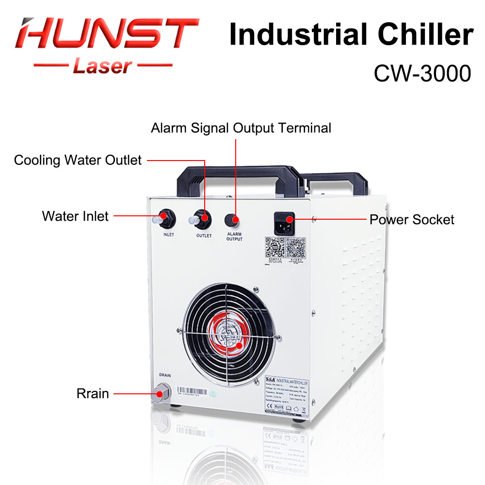 HUNST S&A CW3000 refrigeratore - Laser Industrial Chiller recensione e prezzo