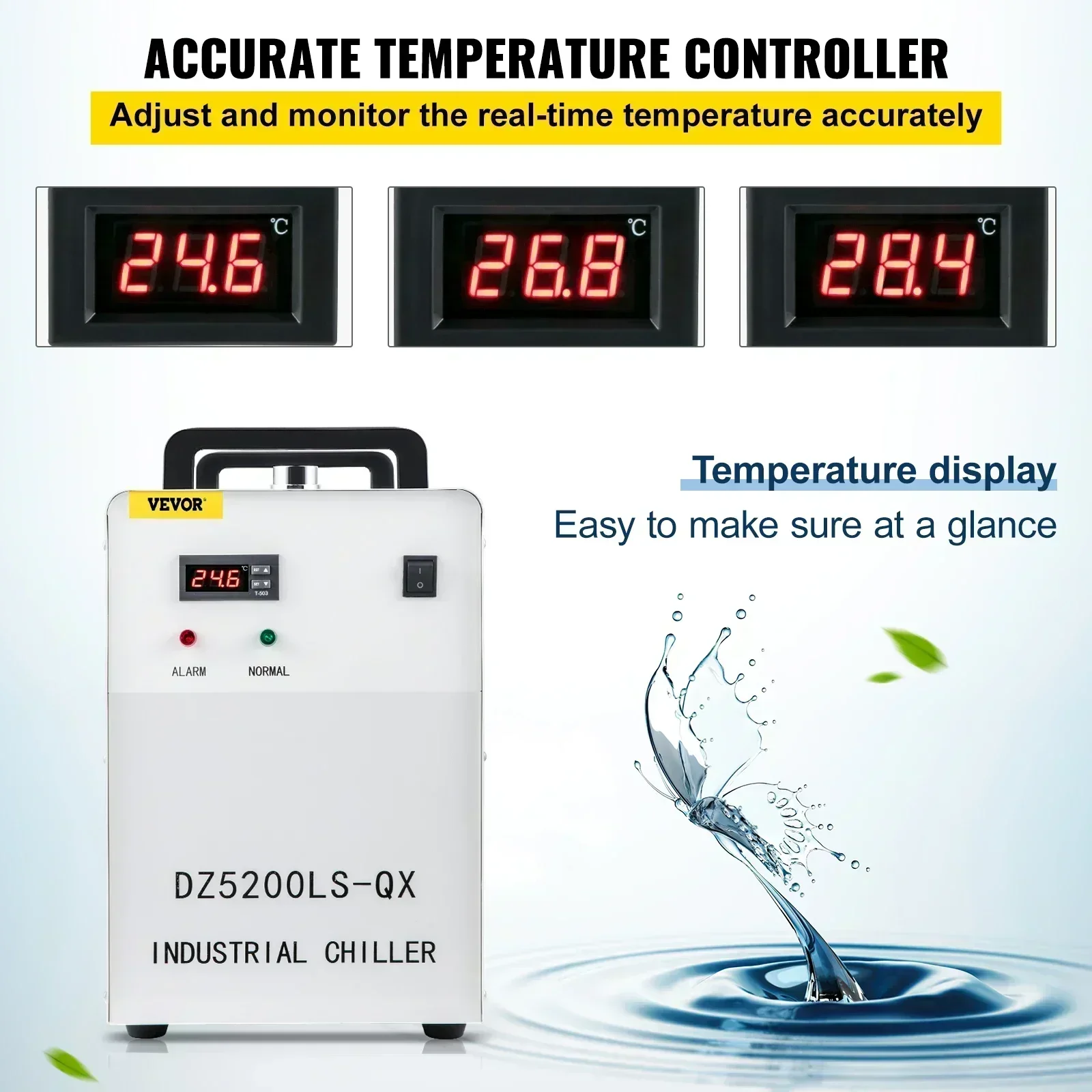Refrigeratore d'acqua industri - Laser Industrial Chiller recensione e prezzo