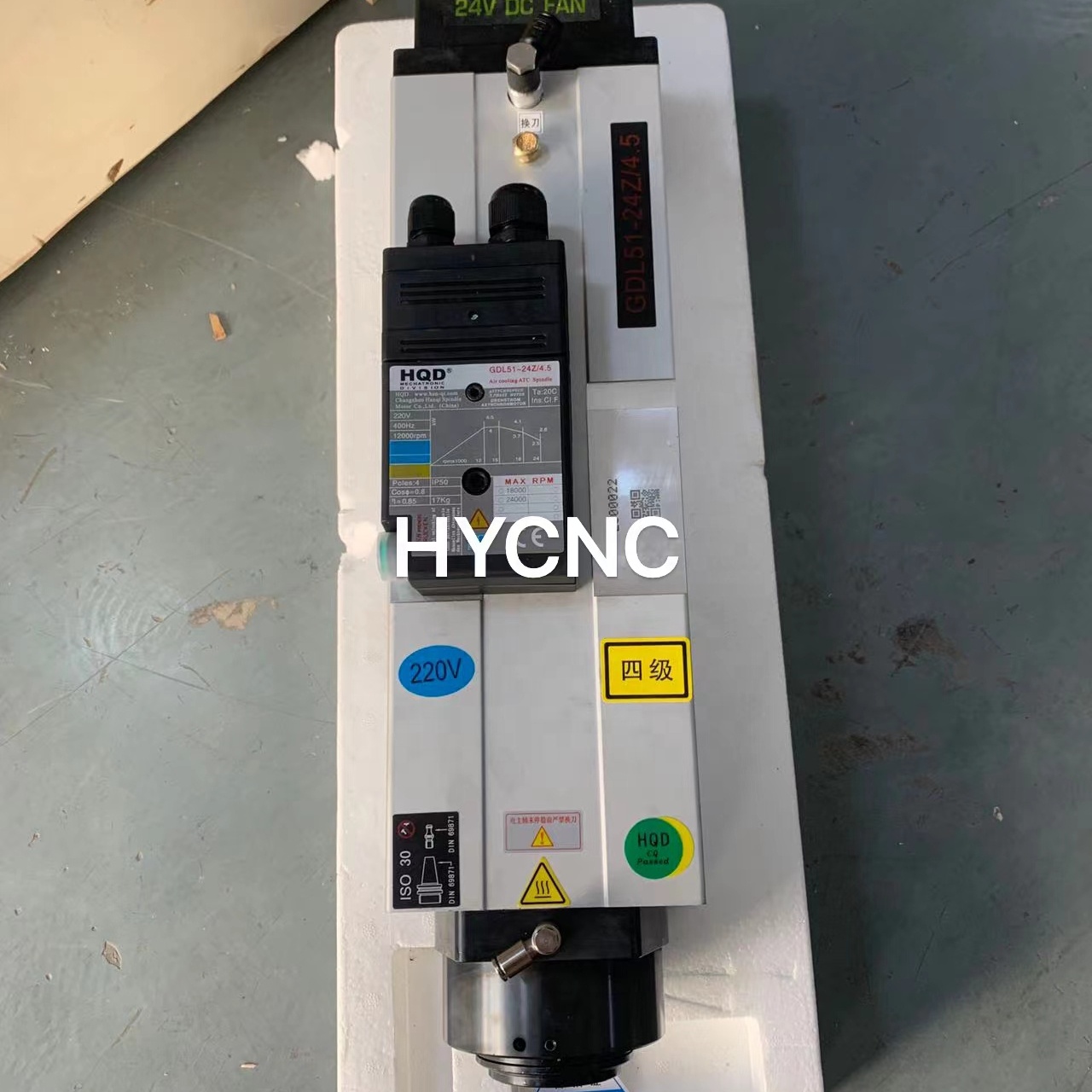 4.5 Kw Atc Mandrino Iso30 Moto - Cnc Spindle Motor recensione e prezzo