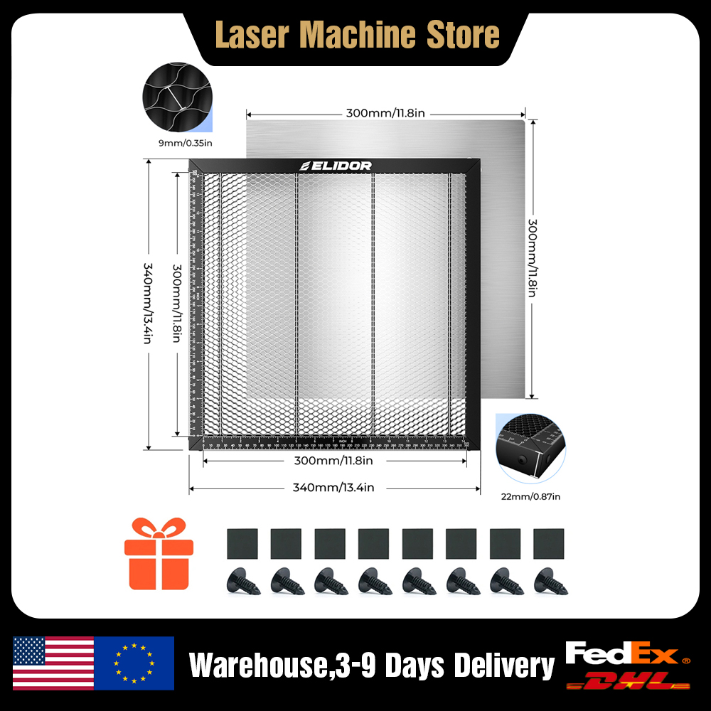 Tavolo di Lavoro a Nido d'Ape  - Honeycomb Laser Bed recensione e prezzo